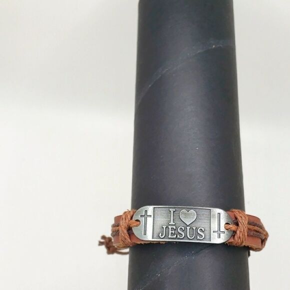 I love Jesus adjustable unisex bracelet - Picture 1 of 2